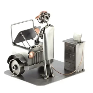 Automonteur met computer cadeau