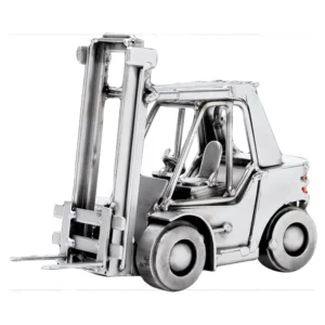 Beeldje Vorkheftruck - Moerenbeeldje - 12x16x7 cm