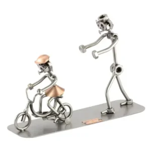 Leer je kind fietsen beeldje