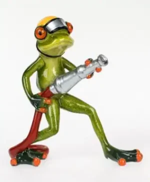 Beeldje Brandweer kikker slang