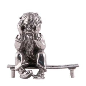 Abraham beeldje tin verjaardag