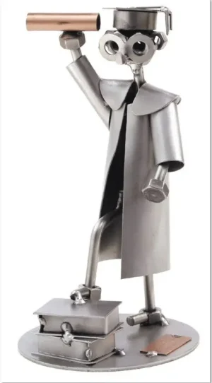 Beeldje Afgestudeerd