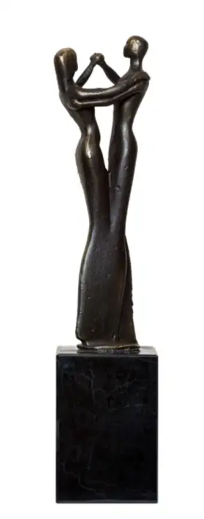 Beeldje dans  van het leven