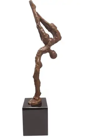 Beeldje brons  liefde en bevlogenheid