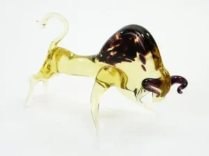 Beeldjes glas Stier VOORVERKOOP