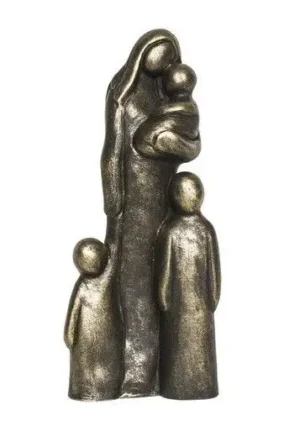 Moeder en drie kinderen