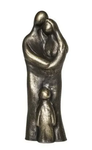 Gezin 1 jaar sculptuur