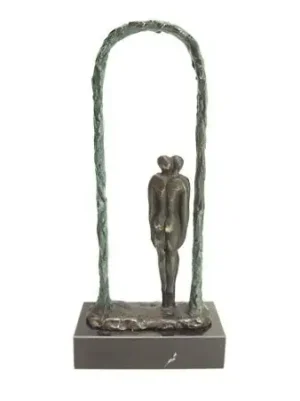 Beeld brons Innige liefde