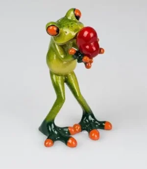 Beeldje Kikker aanbidden