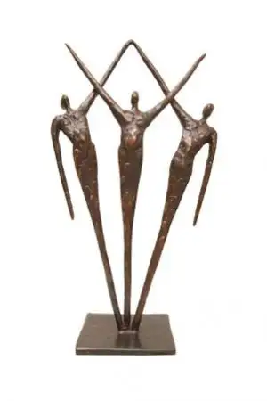 Bronzen beeld: Blijdschap